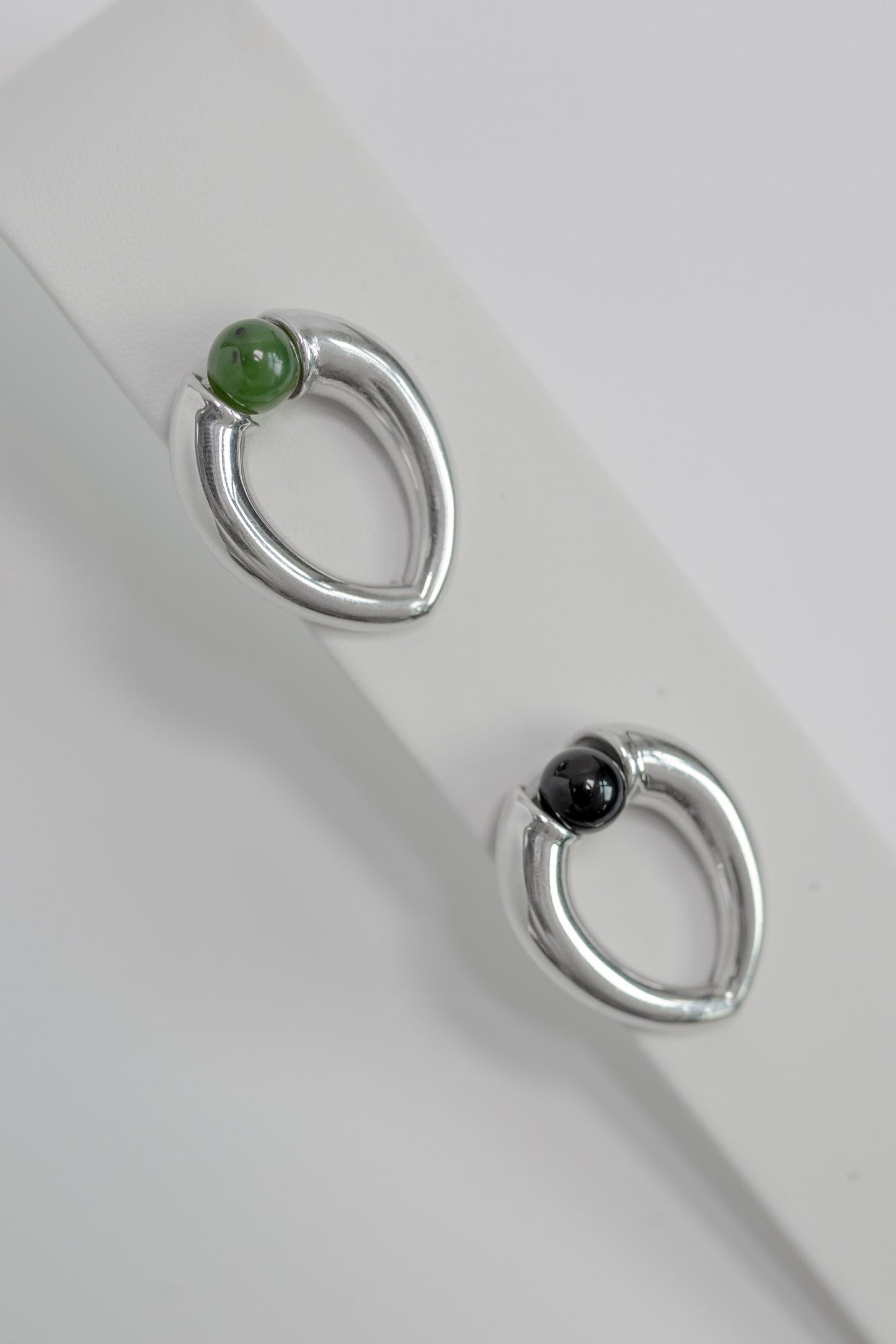 Orb Stud Earrings 8mm