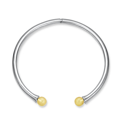 INTERCHANGEABLE FLUTED COLLAR NECKLACE