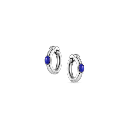 DAY AND NIGHT REVERSIBLE HOOP EARRINGS