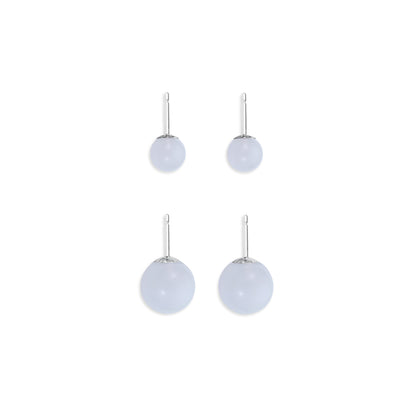 STUD EARRING PACK FOR FLUTED EARRINGS